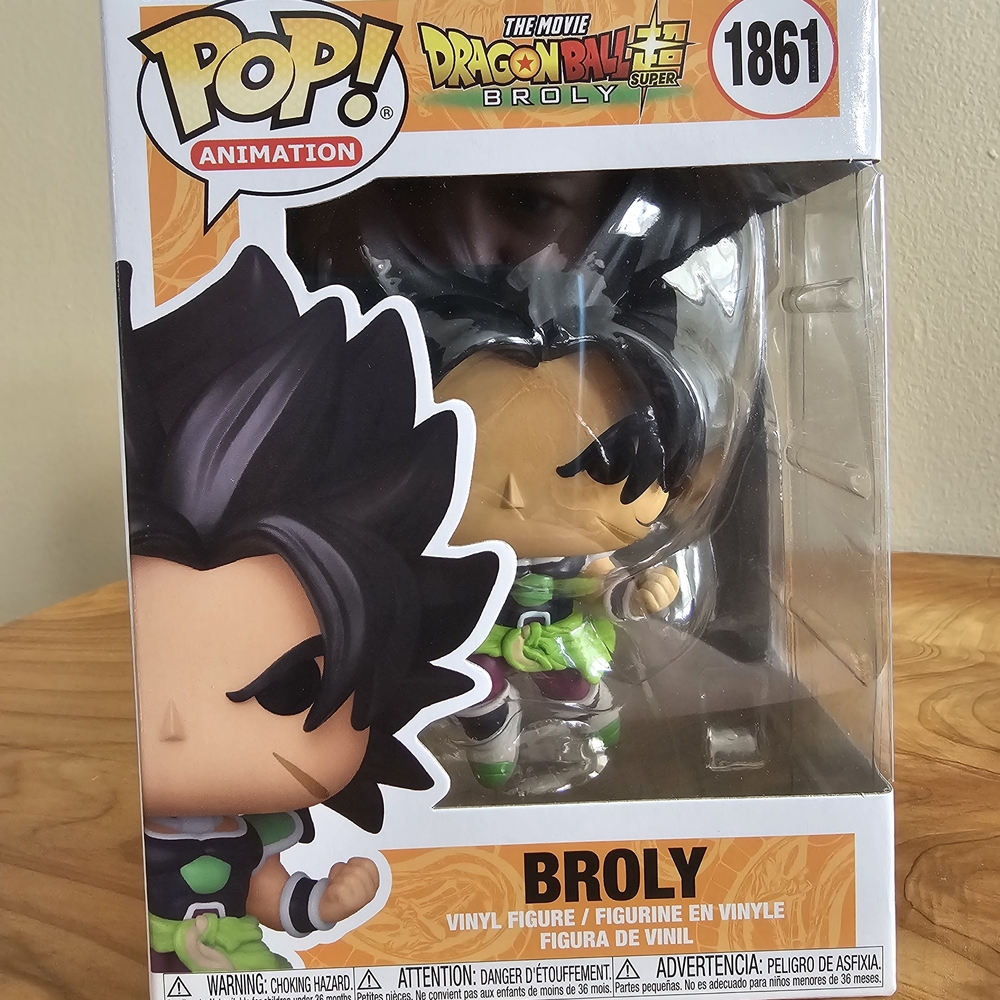 Funko Pop! Animation Broly #1861 Dragon Ball Super Vinyl Figure - Black & Green - Picture 2 of 5